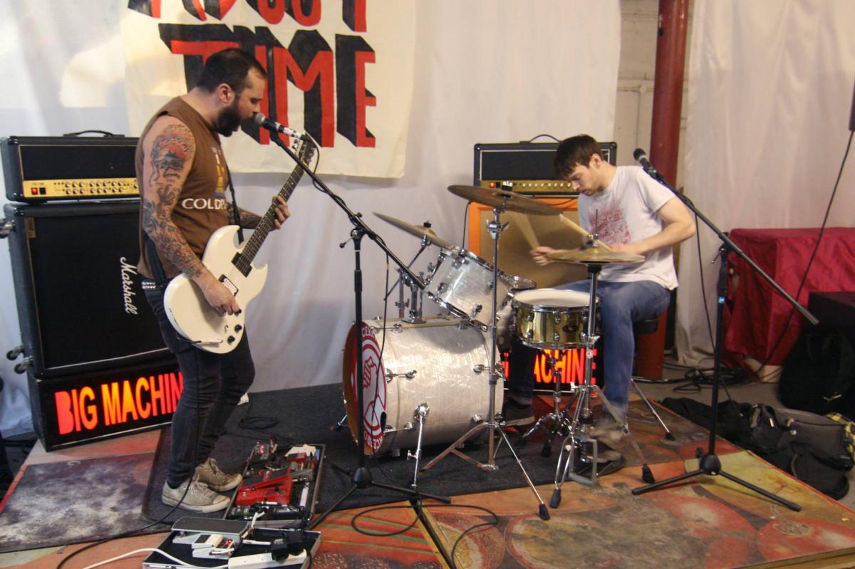 Big Machine @ About Time #3, Total Refreshment Centre, 29th November 2014
