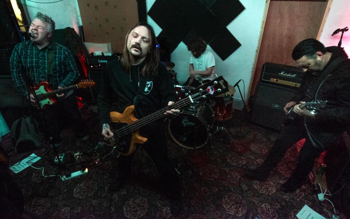 Rainbow Grave @ Stuck on a Name Studios, 18th January 2019