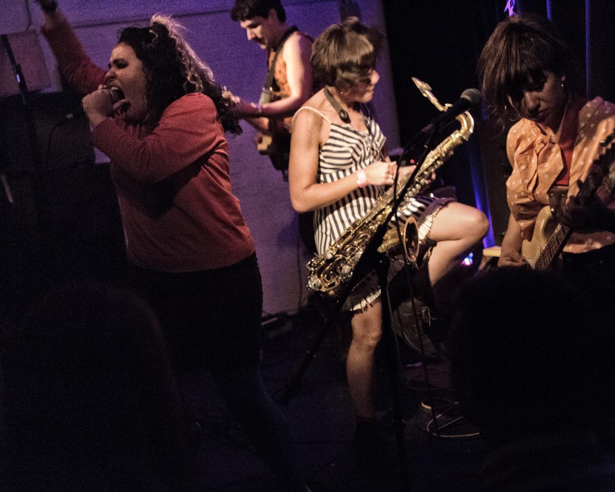 Downtown Boys @ Bent Fest, DIY Space for London, 28th May 2016