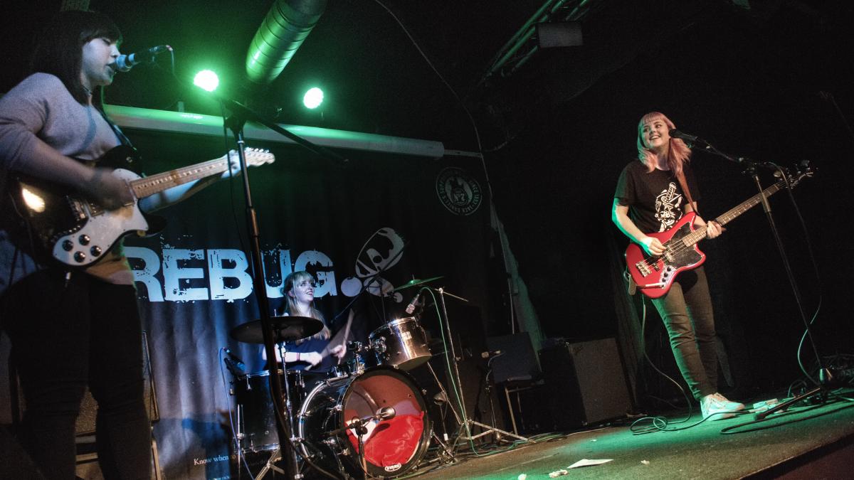 Peaness @ Leicester Indiepop Alldayer, Firebug, 11th March 2017